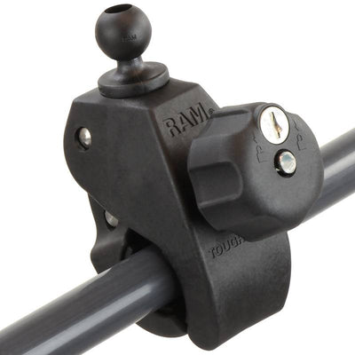 RAM Large Locking Tough-Claw™ with 1" Diameter Rubber Ball - RAP-B-401LU - OC Mounts