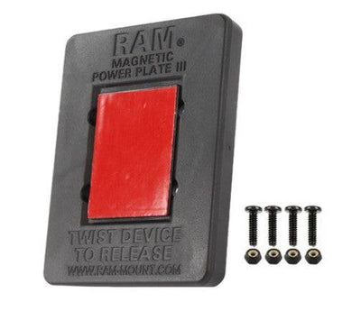 RAM® Power Plate™ III Universal Magnetic Holder - RAP-300-1U - OC Mounts