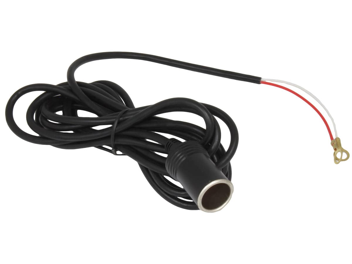 RAM 10 FT Power Cord with Female Cigarette Plug - RAM-CIG-F-10 - OC Mounts