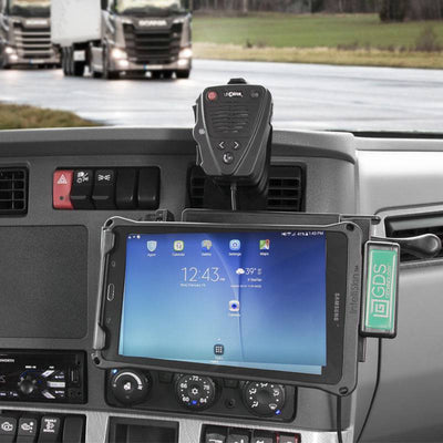 Short RAM® Speaker/Microphone Bracket Adapter - RAM-101-MIC1U - OC Mounts