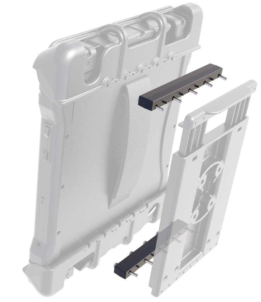 RAM 1 Set Stand Off Risers for Tab-Tite, Tab-Lock and GDS® Docks - RAM-HOL-TAB-RISER1U - OC Mounts