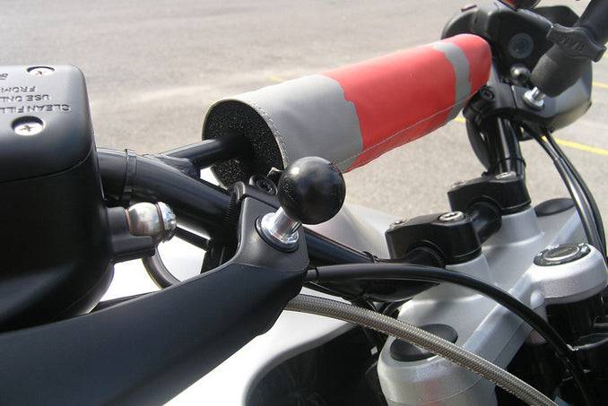 RAM 1" Ball Connected to a 3/8"-16 Threaded Post - RAM-B-236U - OC Mounts