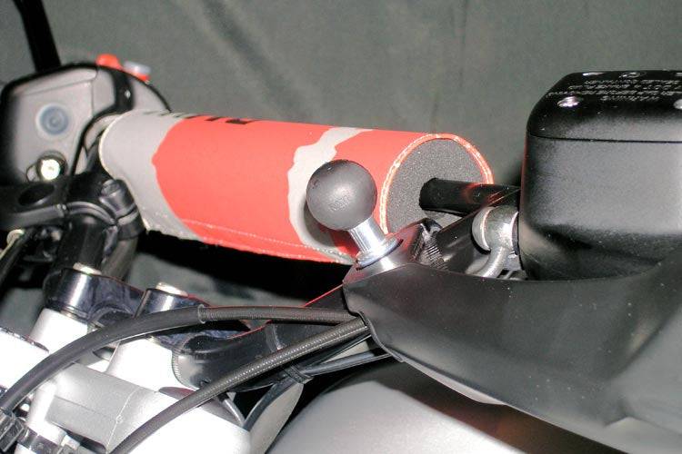 RAM 1" Ball Connected to a 3/8"-16 Threaded Post - RAM-B-236U - OC Mounts