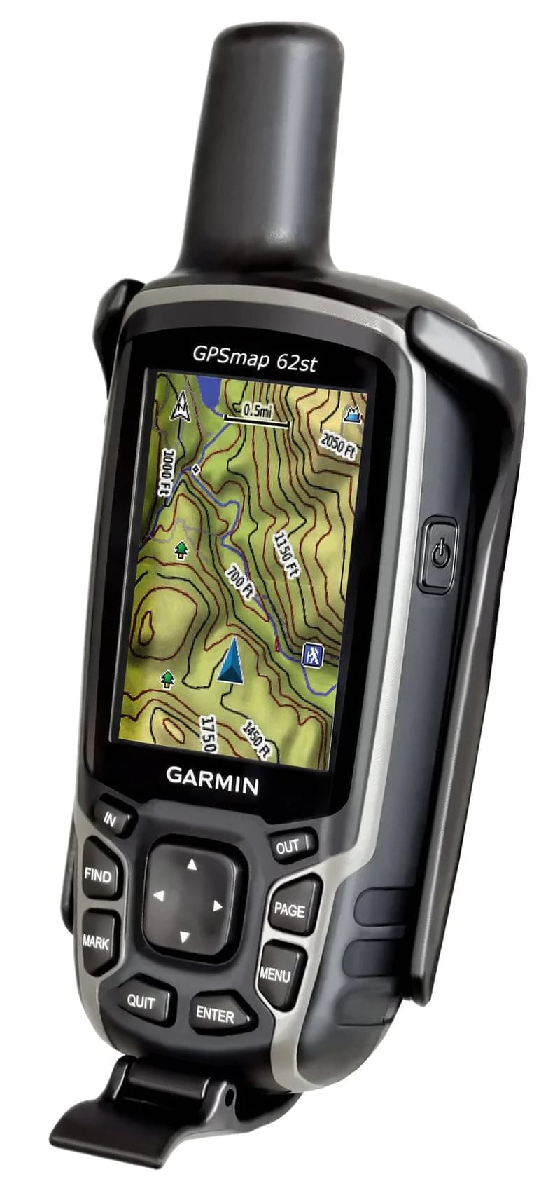 RAM Cradle for the Garmin Astro 320, GPSMAP 62 Series & GPSMAP 64 Series - RAM-HOL-GA41U