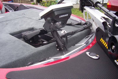 RAM 1.5" Ball Mount with 6.25" X 2" Rectangle Base, LONG LENGTH Double Socket Arm & 2.5" Round Base AMPs Hole Pattern - RAM-111U-D - OC Mounts