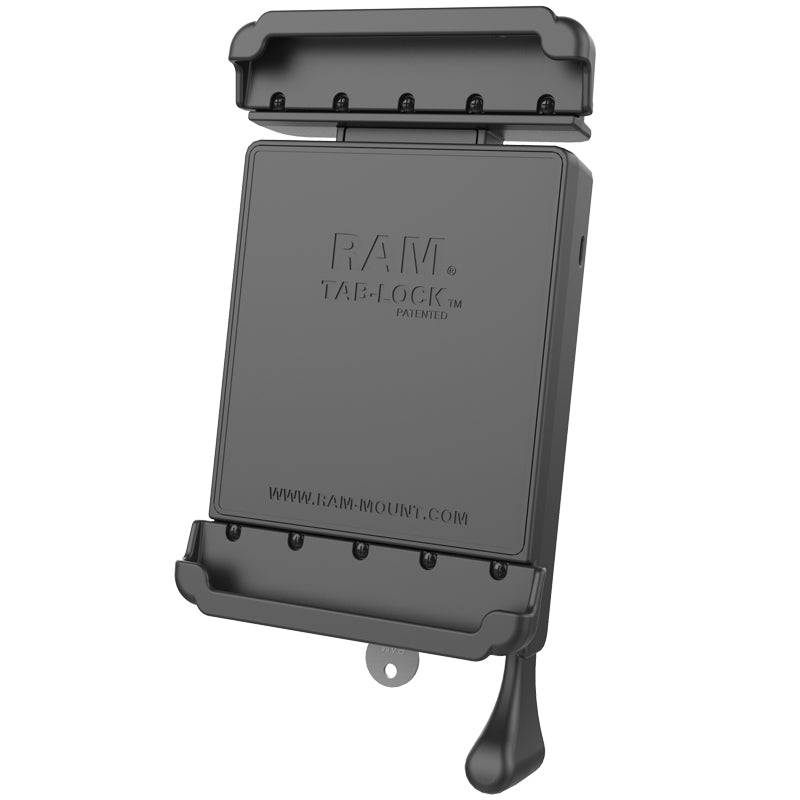 RAM Tab-Lock™ Locking Cradle for 8" Tablets including the Samsung Galaxy Tab 4 8.0 and Tab E 8.0 - RAM-HOL-TABL24U - OC Mounts
