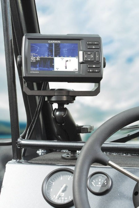 RAM C Size 1.5" Ball Marine Electronic "RUGGED USE" Mount for the Garmin echo 200, 500c & 550c - RAM-101-G4 - OC Mounts