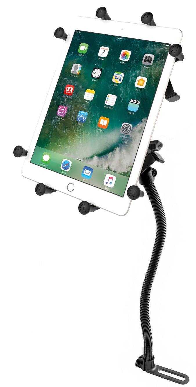 RAM Pod No-Drill™ Vehicle Mount with Universal RAM® X-Grip® Cradle for 10" Large Tablets - RAM-B-316-1-UN9 - OC Mounts