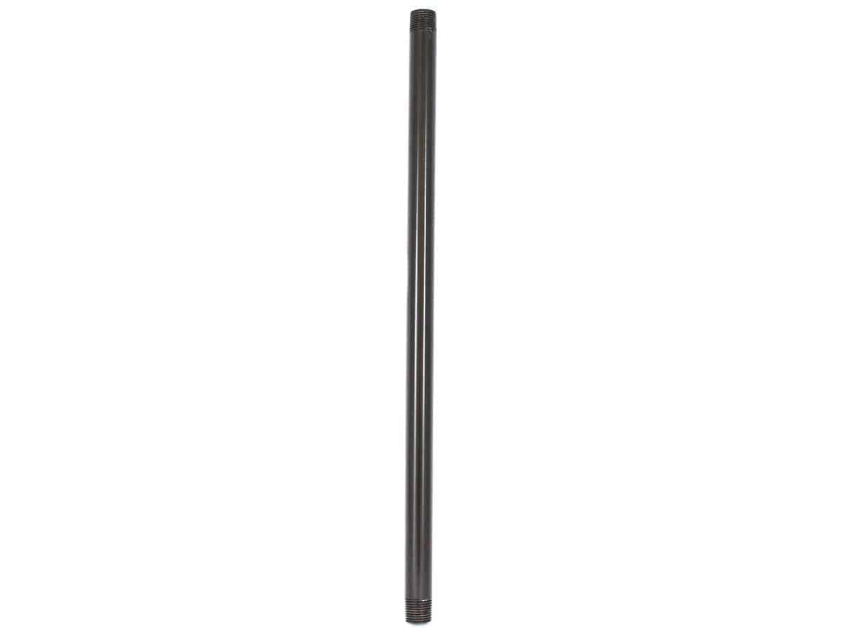 18" Long Aluminum Pipe with 1/2" NPT Male Thread Ends - RAM-PA8218 - OC Mounts