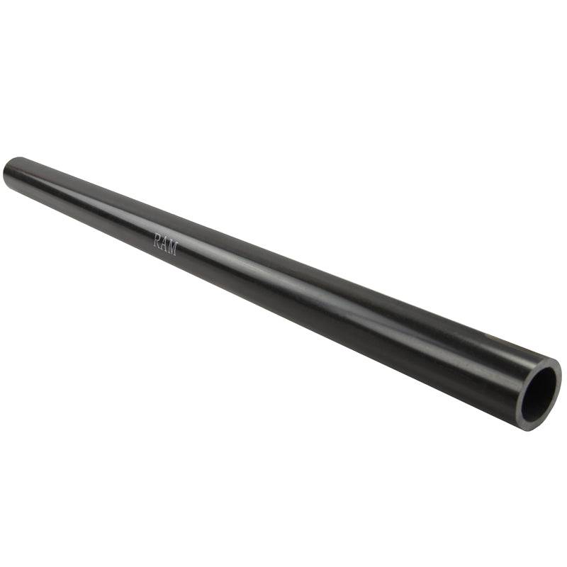 RAM 1.11 OD X 18" LONG BLACK PVC PIPE - RAP-PP-1118 - OC Mounts