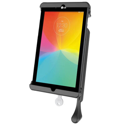 RAM Tab-Lock™ Locking Cradle for the Google Nexus 7 & LG G Pad 7.0 WITH OR WITHOUT LIGHT DUTY SLEEVE - RAM-HOL-TABL18U - OC Mounts