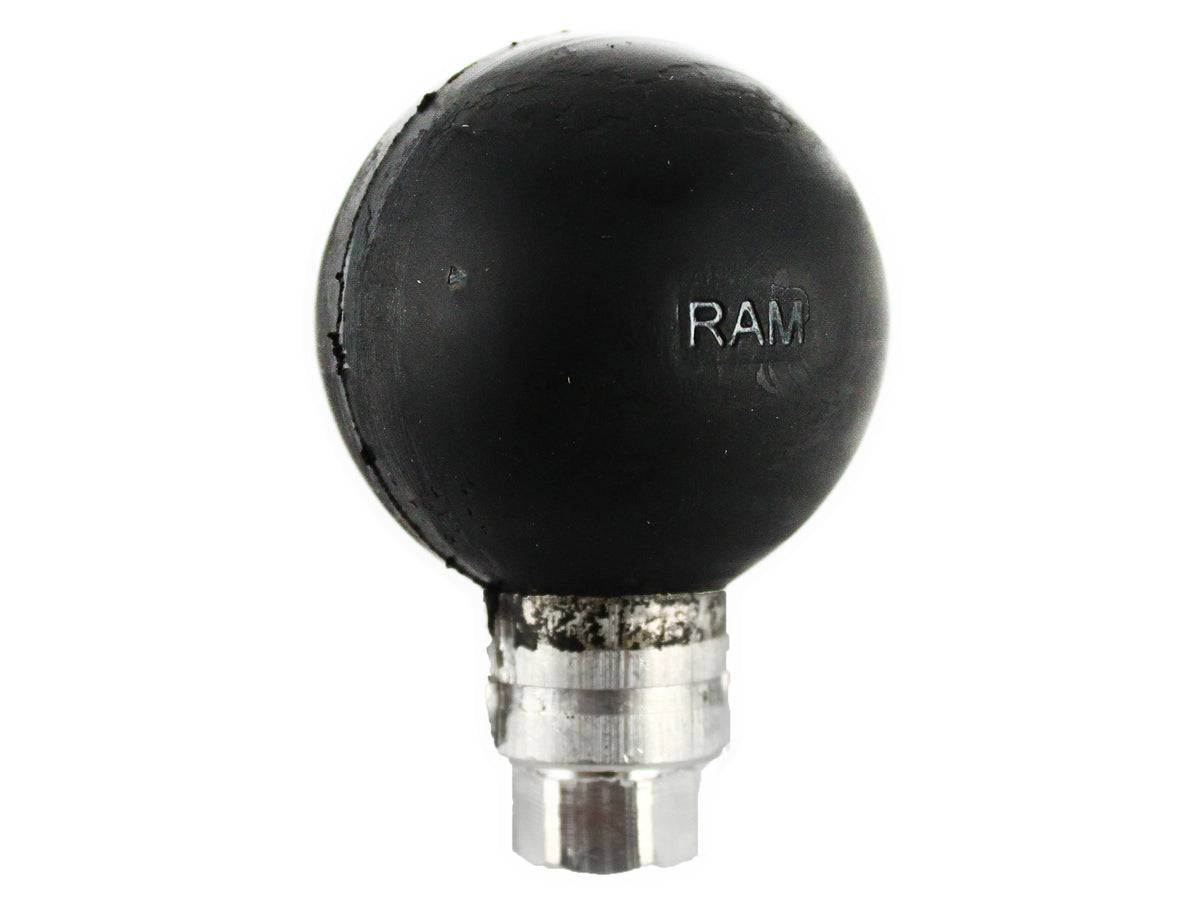 RAM C Size 1.5" Ball Connected to a 1/4-20 Female Thread Hex Hole - RAM-337U - OC Mounts