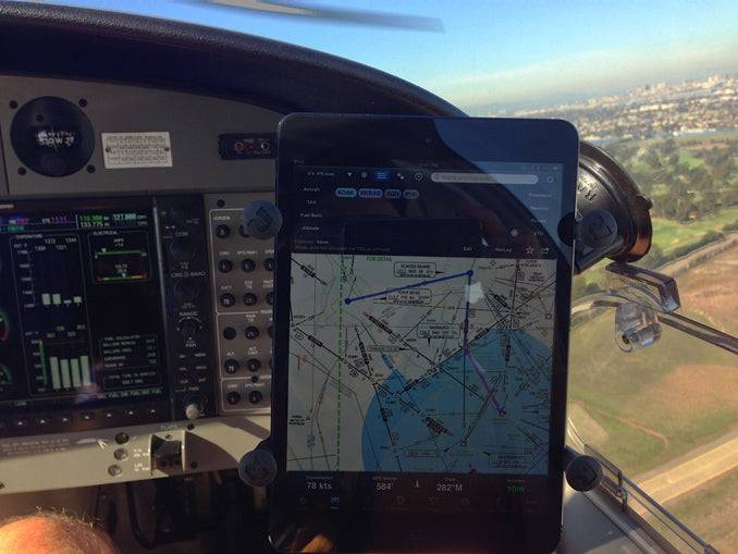 RAM Twist-Lock™ Suction Cup Mount with Universal RAM® X-Grip® Cradle for 7"-8" Tablets - RAM-B-166-UN8U - OC Mounts