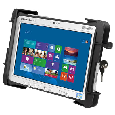 RAM Tab-Lock™ Locking Cradle for the Panasonic Toughpad FZ-G1 - RAM-HOL-TABL19U - OC Mounts