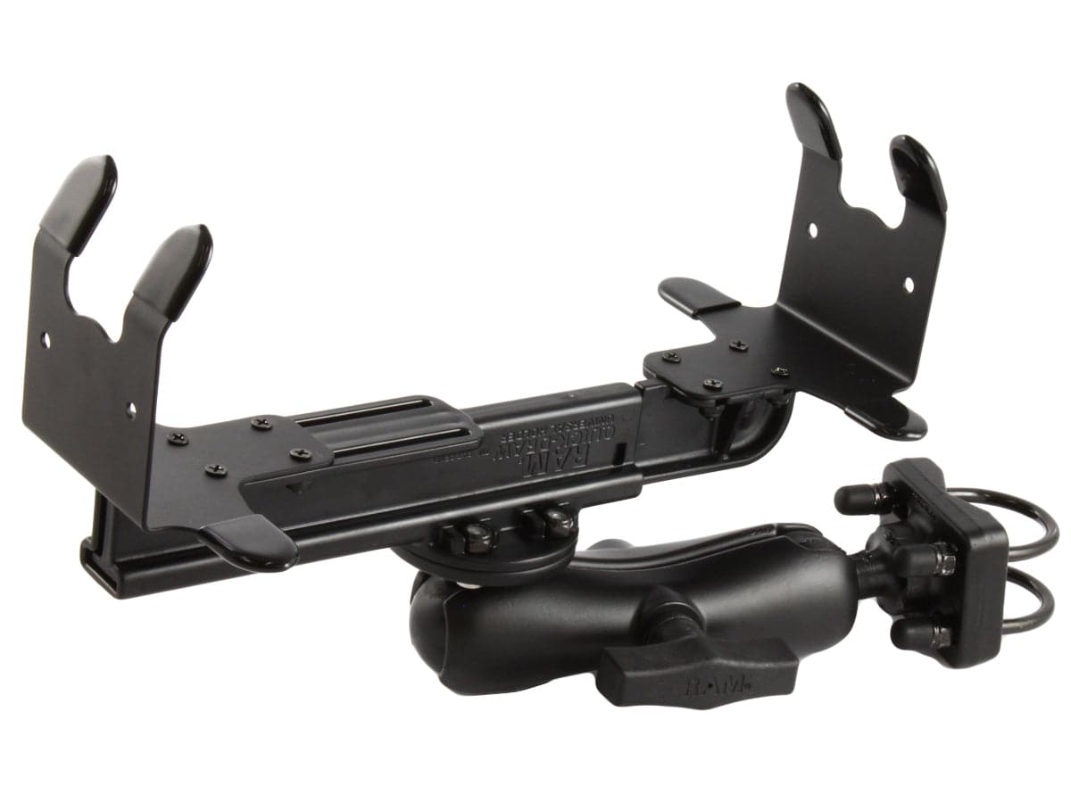 RAM Printer Cradle, Double Socket Arm & Double U-Bolt Base for the HP DeskJet 450/470 - RAM-VPR-103-1 - OC Mounts
