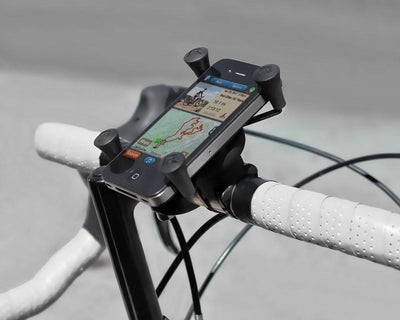 RAM EZ-ON/OFF™ Bicycle Mount with Universal RAM® X-Grip® Phone Cradle - RAP-274-1-UN7U - OC Mounts