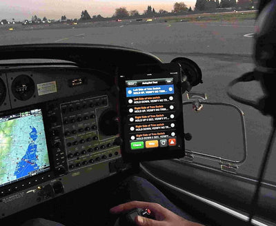 RAM Twist-Lock™ Suction Cup Mount with Universal RAM® X-Grip® Cradle for 7"-8" Tablets - RAM-B-166-UN8U - OC Mounts