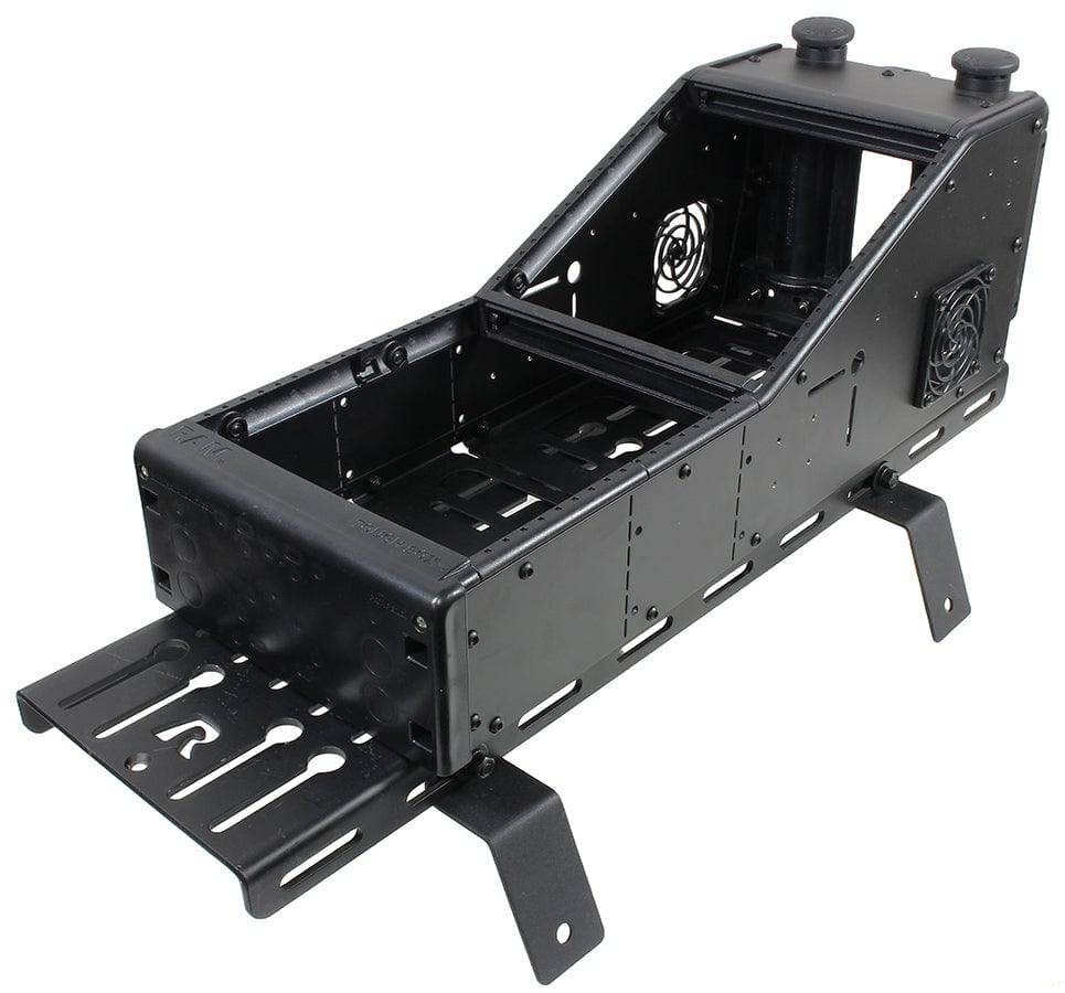 RAM Tough-Box™ Angled Console for the 2015-2016 Chevrolet Tahoe PPV - RAM-VCA-117 - OC Mounts