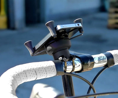 RAM EZ-ON/OFF™ Bicycle Mount with Universal RAM® X-Grip® Phone Cradle - RAP-274-1-UN7U - OC Mounts
