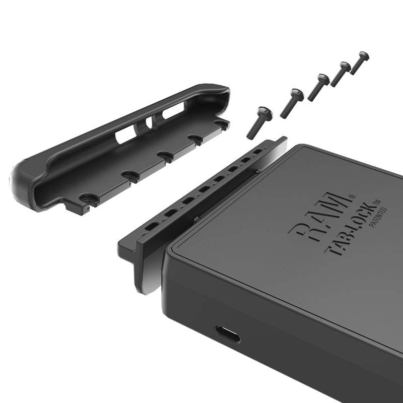 RAM Tab-Lock™ Cradle for 8" Tablets including the Samsung Galaxy Tab A 8.0 - RAM-HOL-TABL27U - OC Mounts