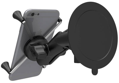 RAM Twist-Lock™ Suction Cup Mount with Universal RAM® X-Grip® Large Phone/Phablet Cradle - RAM-B-166-UN10U - OC Mounts