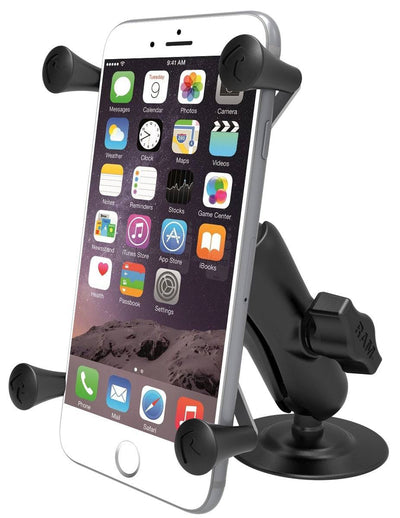 RAM Flex Adhesive Mount with Universal RAM® X-Grip® Phone/Phablet Cradle - RAP-B-378-UN10U - OC Mounts