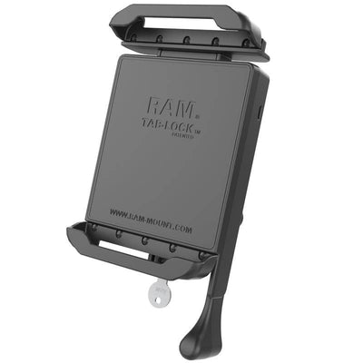 RAM Tab-Lock™ Locking Cradle for 7" Tablets including the Samsung Galaxy Tab 4 7.0 with OtterBox Defender Case - RAM-HOL-TABL21U - OC Mounts