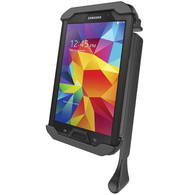 RAM Tab-Lock™ Locking Cradle for 7" Tablets including the Samsung Galaxy Tab 4 7.0 with OtterBox Defender Case - RAM-HOL-TABL21U - OC Mounts