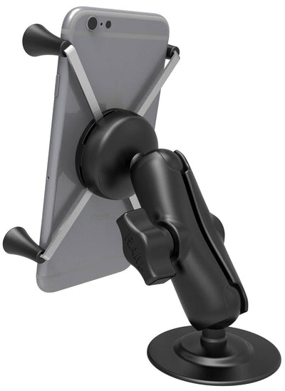 RAM Flex Adhesive Mount with Universal RAM® X-Grip® Phone/Phablet Cradle - RAP-B-378-UN10U - OC Mounts