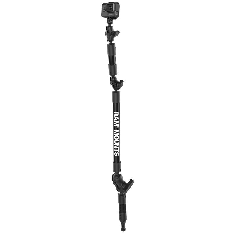 36" Tough-Pole™ Camera Mount with Spline Post - RAP-114-PSP-4-12-4-A-GOP1 - OC Mounts