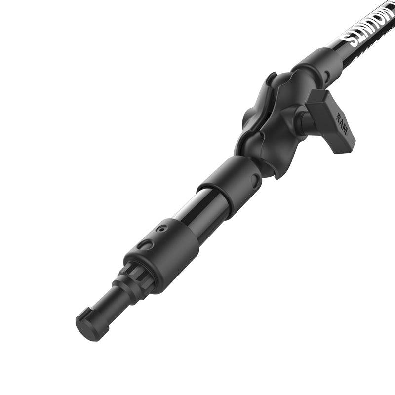 27" Tough-Pole™ Camera Mount with Spline Post - RAP-114-PSP-4-12-A-GOP1 - OC Mounts