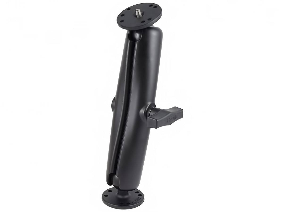RAM C Size 1.5" Ball with Round AMPs Base and Round Plate with 1/4-20 Stud - RAM-101AU-D - OC Mounts