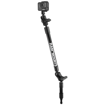 27" Tough-Pole™ Camera Mount with Spline Post - RAP-114-PSP-4-12-A-GOP1 - OC Mounts