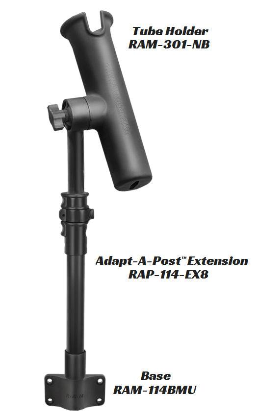 RAM Adapt-A-Post™ 11" Extension Pole - RAP-114-EX8 - OC Mounts