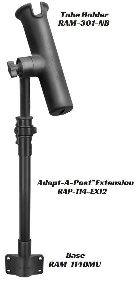 RAM Adapt-A-Post™ 15" Extension Pole - RAP-114-EX12 - OC Mounts
