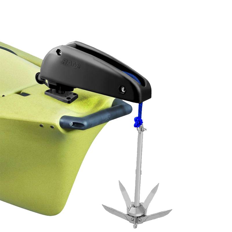 RAM Anchor Line Lock with Spline Post - RAP-357PU - OC Mounts