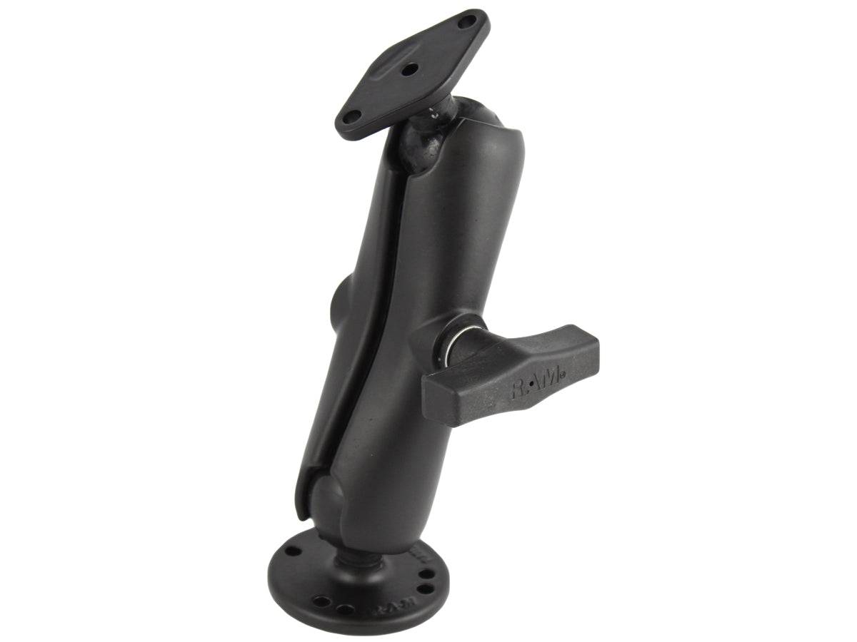 RAM 1.5" Ball Flat Surface Mount with 2.5" Round Base & Diamond Base - RAM-138U - OC Mounts