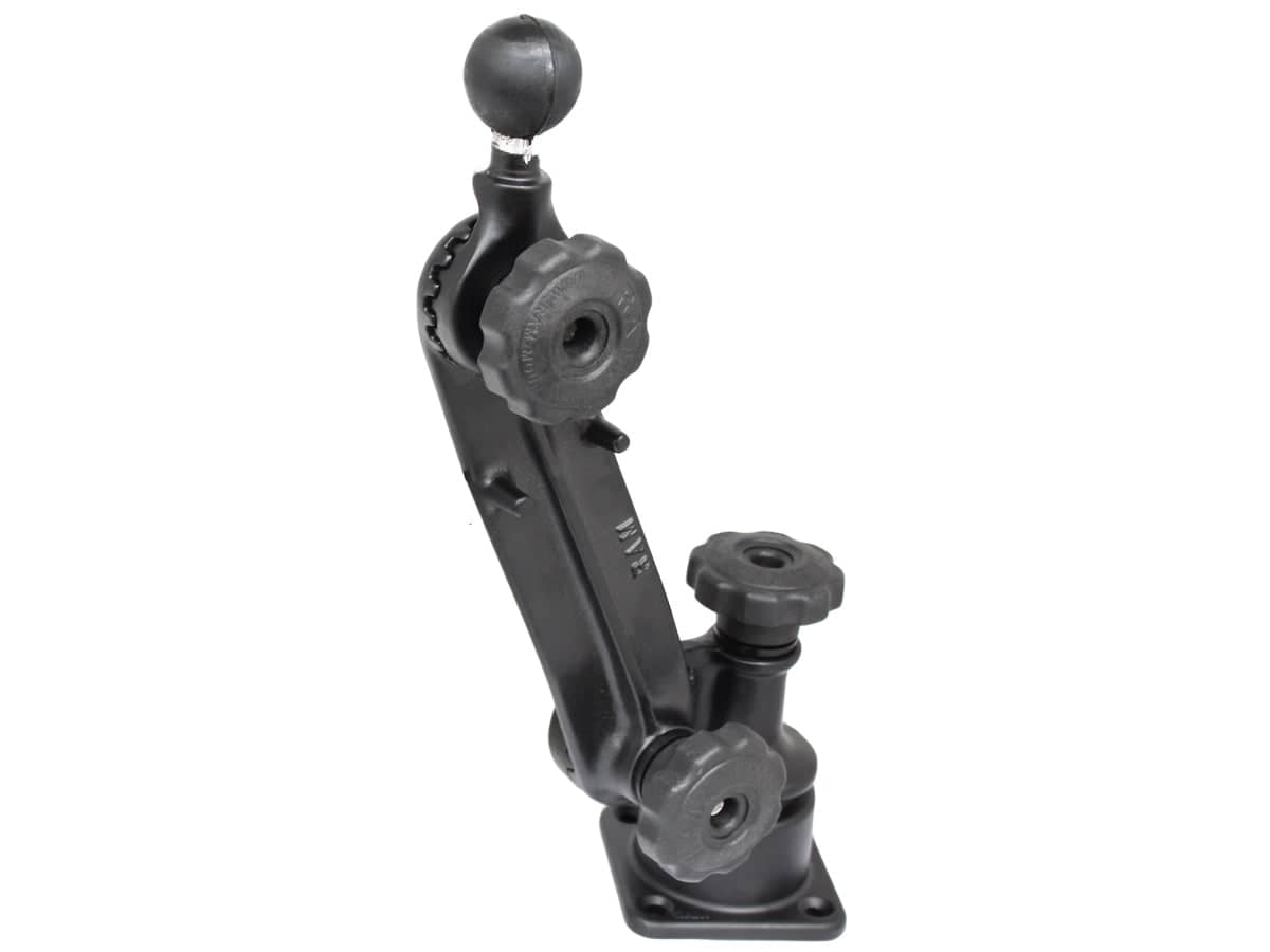 RAM Ratchet Horizontal Mount with 1.5" Ball - RAM-162H-MC4 - OC Mounts