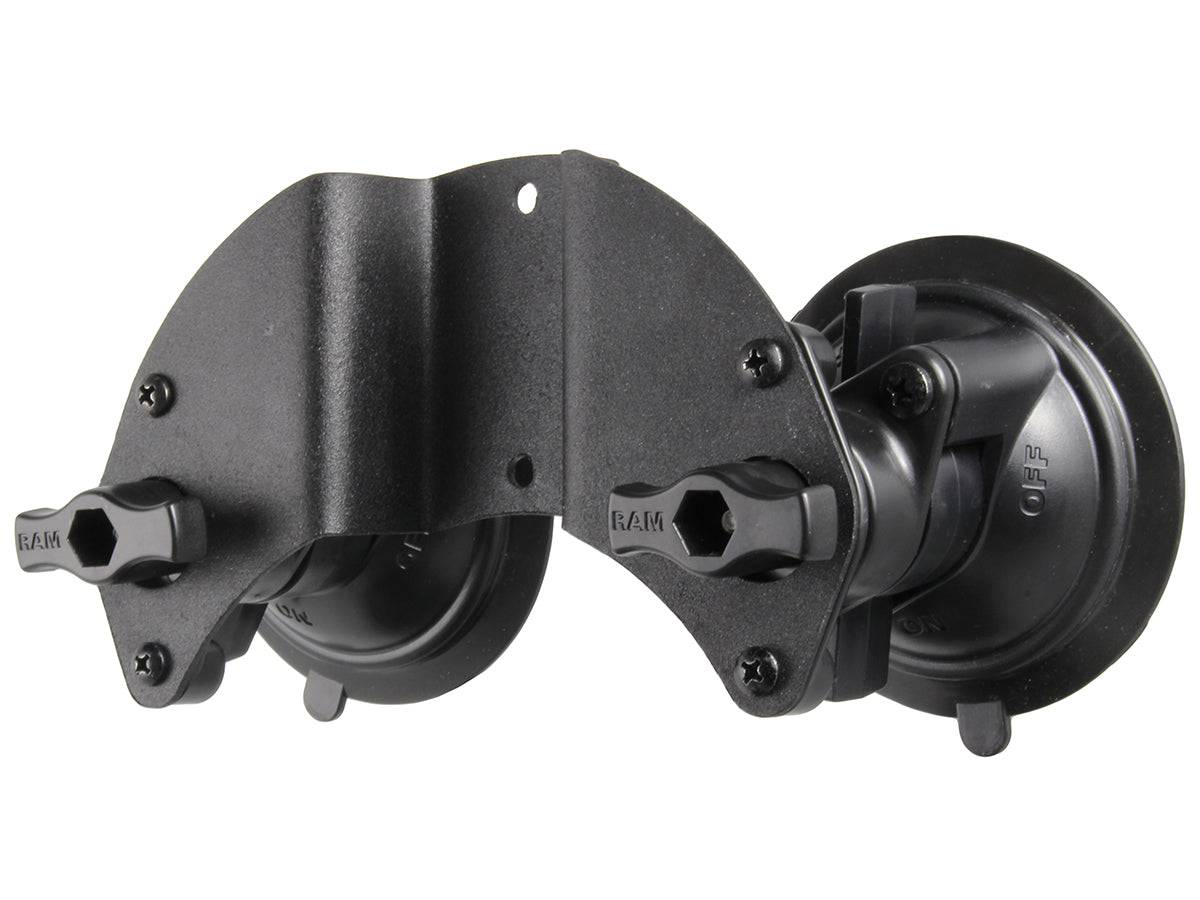 RAM® Dual Articulating Suction Cup Base - RAM-189B-PIV1U - OC Mounts