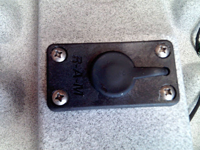 RAM ROD® Flush Base for Spline Posts - RAM-114FMU - OC Mounts