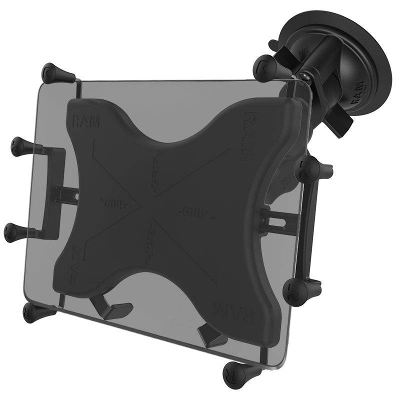 RAM Twist-Lock™ Suction Cup Mount with Universal RAM® X-Grip® Cradle for 12" Large Tablets - RAM-B-166-UN11U - OC Mounts