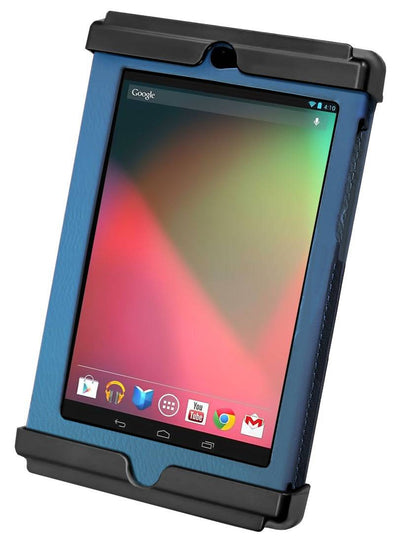 RAM Tab-Tite™ Universal Spring Loaded Cradle for the Google Nexus 7 WITH HEAVY DUTY CASE - RAM-HOL-TAB16U - OC Mounts