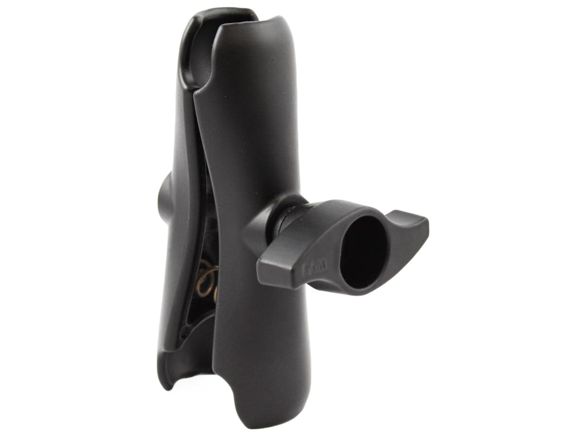 RAM Double Socket Arm with Metal Knob for C Size 1.5" Balls - RAM-201MU - OC Mounts