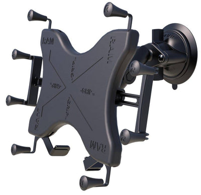 RAM Twist-Lock™ Suction Cup Mount with Universal RAM® X-Grip® Cradle for 12" Large Tablets - RAM-B-166-UN11U - OC Mounts