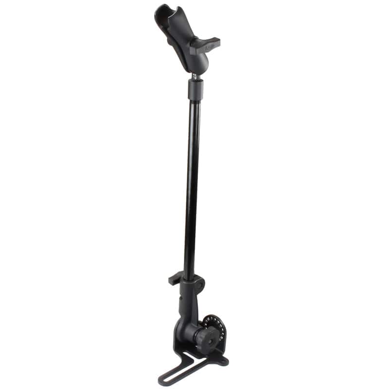 RAM Universal No-Drill™ RAM POD HD™ Vehicle Mount with 18" LONG Length Pole and Double Socket Arm - RAM-316-HD-18-NBU - OC Mounts