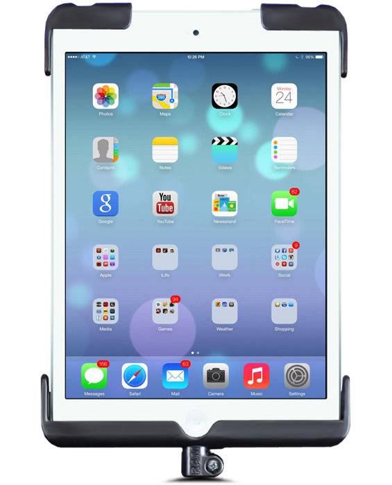 RAM Tab-Tite™ Universal Spring Loaded Cradle for the iPad mini 1-3 WITHOUT CASE, SKIN OR SLEEVE - RAM-HOL-TAB11U - OC Mounts