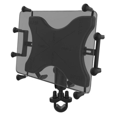 RAM Handlebar U-Bolt Mount with Universal RAM® X-Grip® Cradle for 12" Tablets - RAM-B-149Z-UN11U - OC Mounts