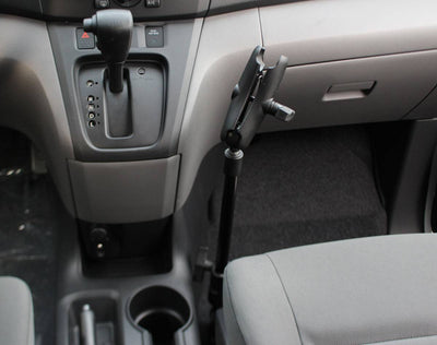 RAM Universal No-Drill™ RAM POD HD™ Vehicle Mount with Double Socket Arm - RAM-316-HD-NBU - OC Mounts