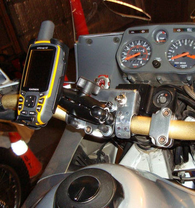 RAM Handlebar U-Bolt Mount for the Garmin Astro 320, GPSMAP 62 Series & GPSMAP 64 Series - RAM-B-149Z-GA41U - OC Mounts