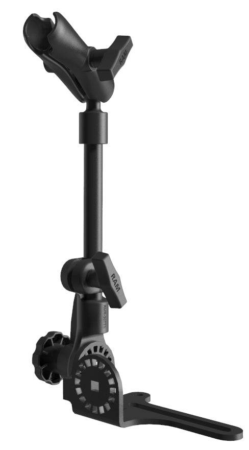 RAM Universal No-Drill™ RAM POD HD™ Vehicle Mount with Double Socket Arm - RAM-316-HD-NBU - OC Mounts